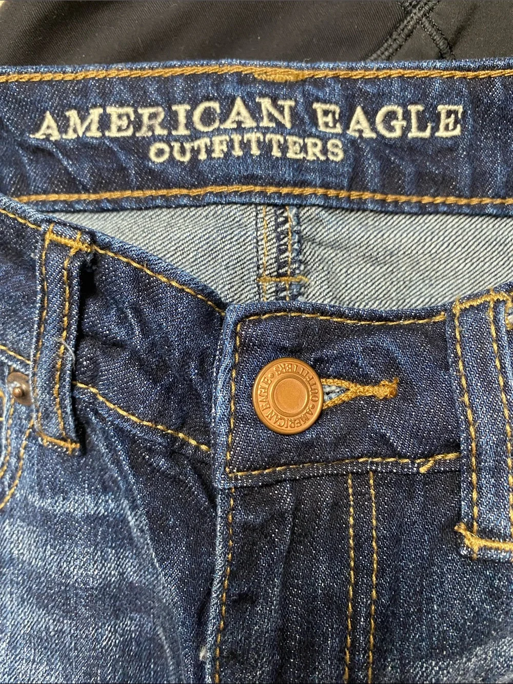 American Eagle Jean Mini Skirt